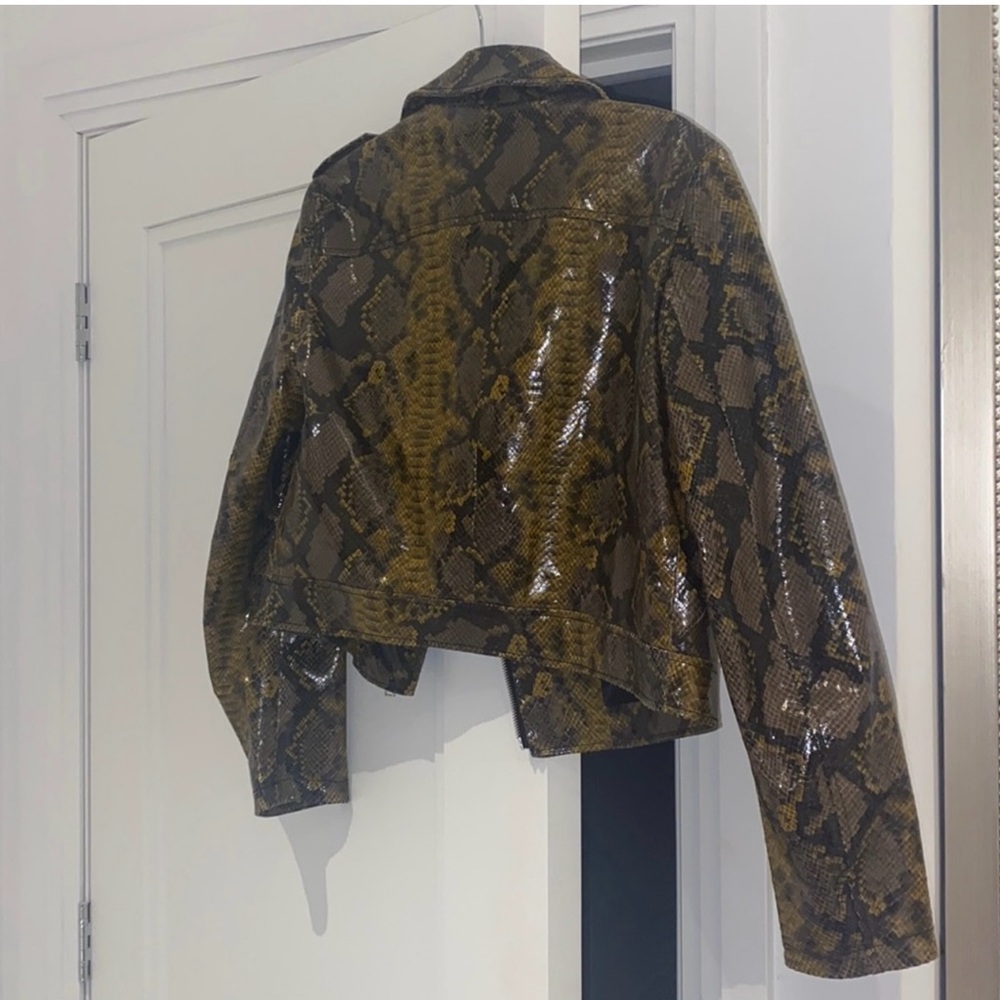 Python Moto jacket médium - Picture 2 of 3